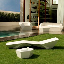 FAZ sunbathing Vondom white