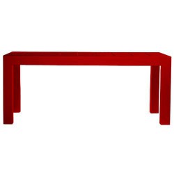 Jut Mesa 180 Table rectangular Vondom Red