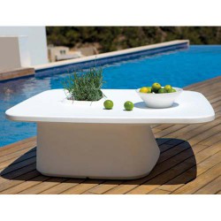 Low Table planter white Vondom MoMA