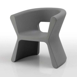 PAL furrow Chair Vondom grey