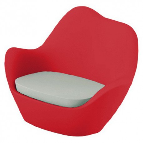 Sabinas sillón rojo de Vondom