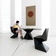 Negro de VERTEX Vondom mesa de Mesa