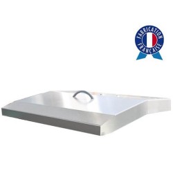 Couvercle tout Inox pour Grande Plancha Electrique Electica PL4 ou PL6 Couvercle tout Inox pour Grande Plancha Electrique Electica PL4 ou PL6