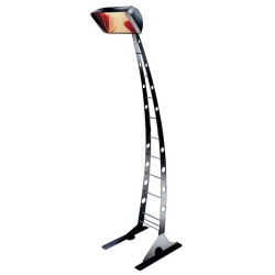 Chauffage Electrique sur Pied 2000 W HELIOSA Fer Forgé IPX5 Etanche pour Intérieur et Extérieur Chauffage Electrique sur Pied 2000 W HELIOSA Fer Forgé IPX5 Etanche pour Intérieur et Extérieur
