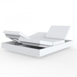 Transat Vela Vondom kippen Matt White Daybed