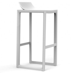 Tabouret Haut Wall Street Vondom Blanc Tabouret Haut Wall Street Vondom Blanc
