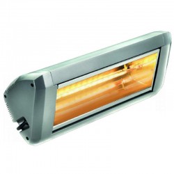 Heating Electric infrared HELIOSA model 9 Silver - 2200 W IPX5