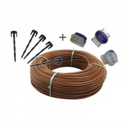 Kit wire Perimetral 300 m with nails for Robot mower Ambrogio