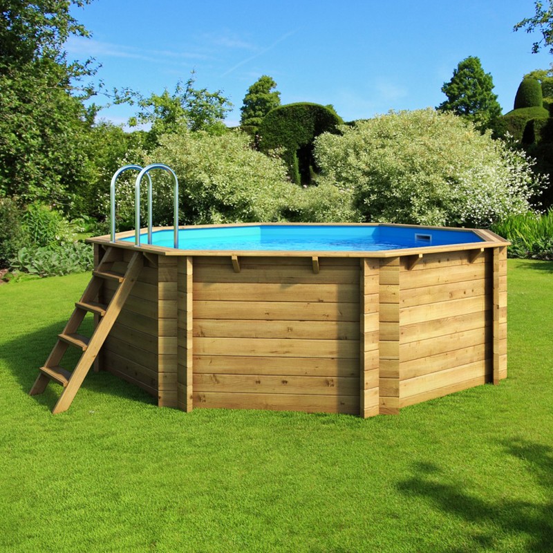 Above Ground Tropic 505 Octagon Bwt Mypool, Wooden Above Ground Pools