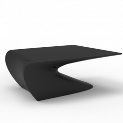 Table Basse Design Wing Vondom Noir Mat