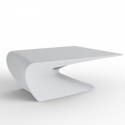Niedriger Tisch Designflügel Vondom weiße Matte