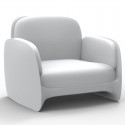 Fauteuil Vondom Lounge Pezzettina Blanc Mat