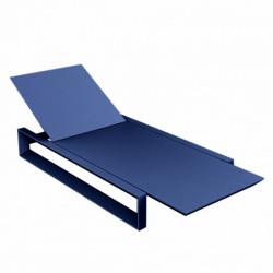 Transat Chaise Longue Frame Vondom Bleu Mat