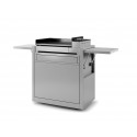 Adour Forge Trolley for Plancha Premium 60 in Stainless Closed