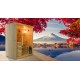 Sauna traditionnel Sense 3 places Pack complet avec Poêle Harvia 3,5 kW + pierres & accessoires