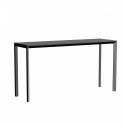 High table Frame Aluminum Vondom 200x60x105 black