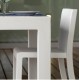 Ensemble table et 4 chaises Jut Vondom Blanc