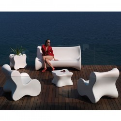 Muebles de jardín Vondom Pal blanco