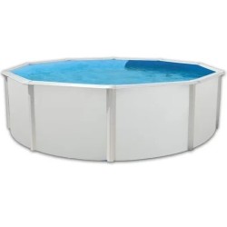 Round above ground pool TOI Prestigio Anthracite 460x132 with complete kit Round above ground pool TOI Prestigio Anthracite 460x132 with complete kit