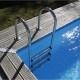 Pool Holz Sonnenwasser 550x300 H140cm Liner beige Ubbink
