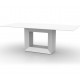 Table de repas Vela 200 Vondom 200x100xH72 Blanc