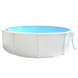 Oberirdischer Pool TOI Prestige rund 350x120 Weiß