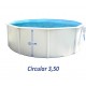 Piscine hors sol TOI Magnum ronde 350x132 Compact Blanc