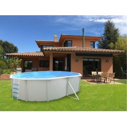 Above ground pool TOI Magnum oval 640x366xH132 Compact White