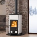 Holzofen Nordica Extraflame Fedora 8.3kW White Infinity