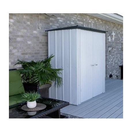 Abri de Jardin en Métal Habrita 171x99xh188 Toit simple pente