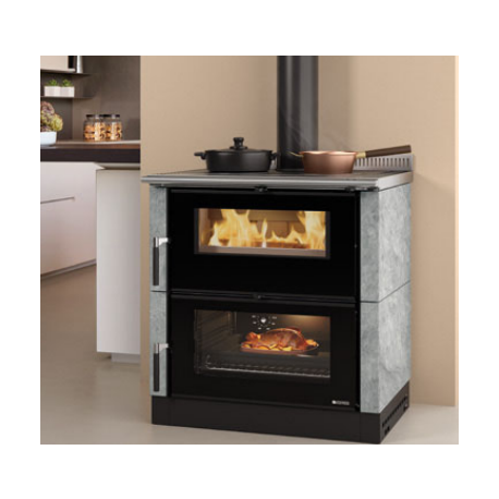 Stufa a legna La Nordica Verona XXL Petra 7kW pietra naturale