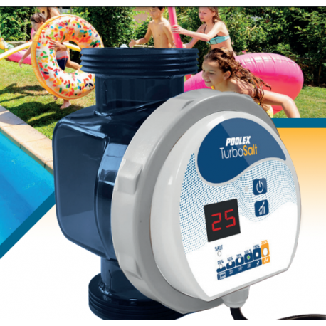 Electrolyseur au sel Poolex Turbo Salt 600 piscine 60m3