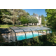 Mid-height pool enclosure Abrisol Tabarca Fixed veranda 17x550m