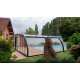 Mid-height pool enclosure Abrisol Tabarca Fixed veranda 17x550m