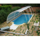Copertura bassa per piscina Lanzarote Shelter rimovibile 6,66x4,7m