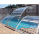 Low Pool Enclosure Lanzarote Removable Enclosure 10.8x4.7m