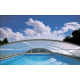 Cubierta de piscina baja Lanzarote Cubierta desmontable 12x4.7m
