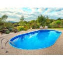 Piscine Ovale Azuro Ibiza 320x525H150
