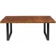 Annette Premium Tavolo da pranzo in legno 1,9x0,96m colore noce