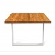 Sophie Premium Esstisch aus Holz 1,6x0,96m Eiche Farbe