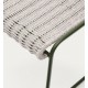 Arvin Swirl Stuhl aus beigem Chenille-Stoff und Beinen aus VeryForma-Eichenholz