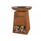 Braciere Orion Rust e coperchio RedFire