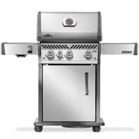 Churrasqueira a gás Napoleon Rogue® PRO 425 BB SIZZLE ZONE™ e 4 queimadores, sendo um deles lateral