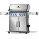 Churrasqueira a gás Napoleon Rogue® PRO-S 525 RSIB em aço inoxidável SIZZLE ZONE™ com 6 queimadores e 1 traseira