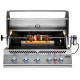 Napoleon Big 38 Series 700 Einbau-Gasgrill mit 5 Brennern und 1 Infrarot hinten