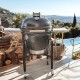 Kamado Monolith One 66 Grill with Cart