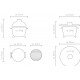 Kamado Monolith ICON 2.0 Grill with Stand