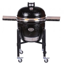Kamado Monolith Classic Pack Pro 2.0 Grill met Trolley Cover en Pizzasteen